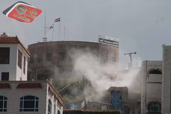 أثار القصف اليوم في منطقة حراثة بين القبائل والحوثيين